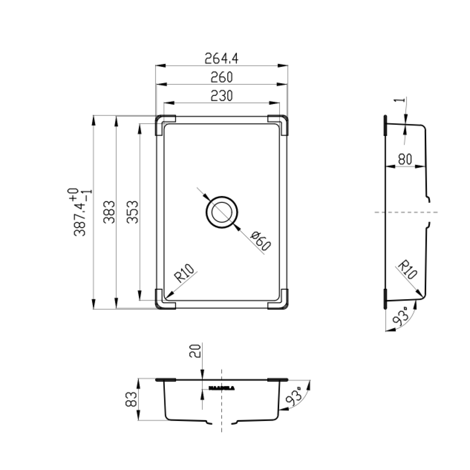 Chậu Mini Maadela SB-02