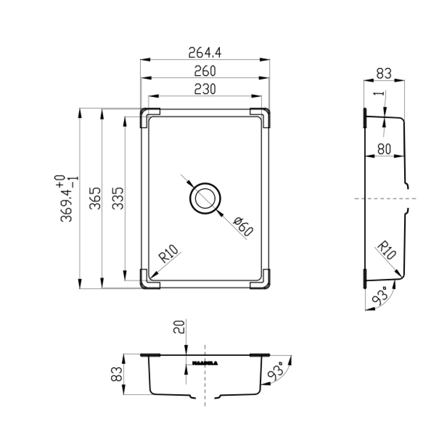 Chậu Mini Maadela SB-03