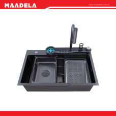 Chậu rửa chén chống xước Wabenform Maadela MDS-7547DRF Lechfall